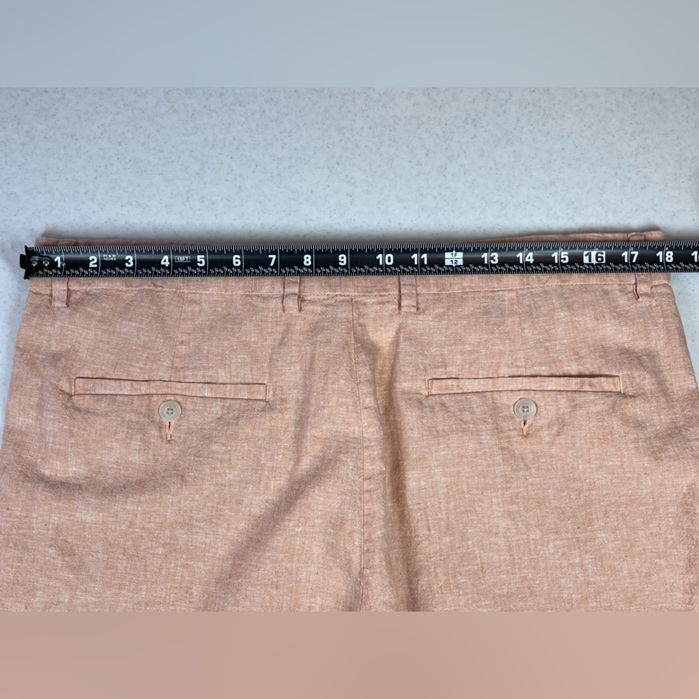 Jos. A. Bank Men’s Linen/Cotton 8.5” Tailored Fit Shorts. Size 36 - Picture 6 of 11